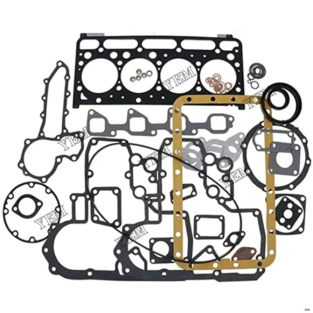 Excavator Parts Full Gasket 6689012 Upper 6689018 Lower for Bobcat Model 331 430 E42 S150 S160 S175 S185 S510 S530 T110 T140