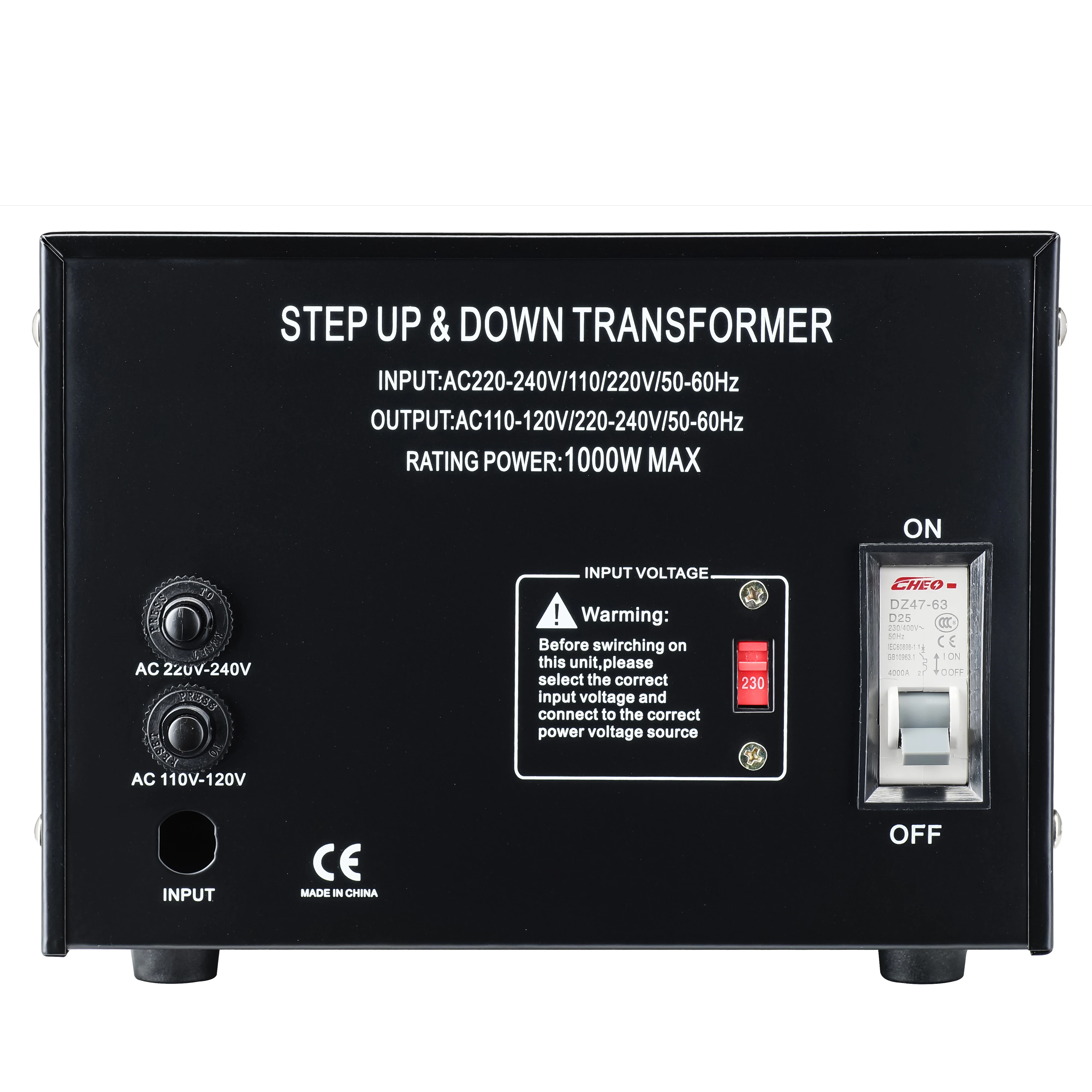 110v to 220v Voltage Converter Step up Transformer 2kv 220v to 110v 500w 5000w Step up and Down Transformer