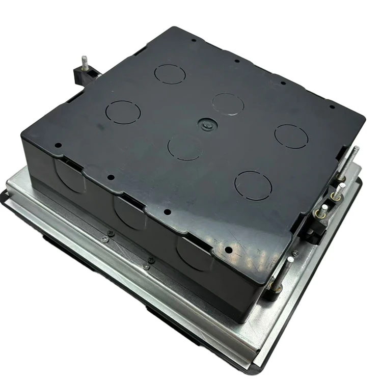 VNX Hot Sales UK /EU 15A Standard Function Keys ABS Waterproof Electrical Power Ground Outlet Floor Socket Box