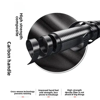 CHEERY Sea Fishing Lure Rod Carbon Short Rock Rod Crazy Lake Fishing Big Fish Bottom Fishing Rod Medium Action 1.5m Carp Target – Rod – view 4