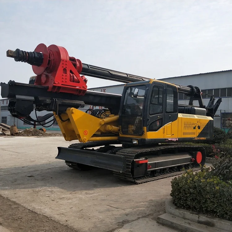 LR130 30m Pile Driving Machine Helical Screw Piles Work Used Rotary Drilling Piling Rig Machine Price