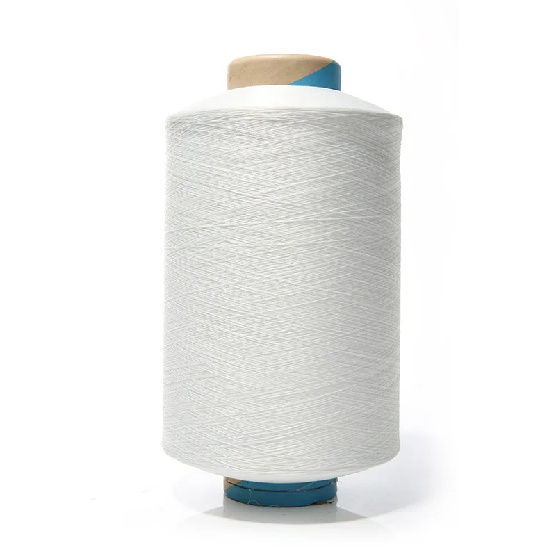 Elastic Socks Yarns Wholesale 70D/2 Nylon Yarn Raw White DTY Nylon 6 Yarn For Knitting supplier