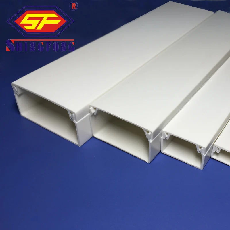 Network PVC Trunking with Sticker 20x10 39x19 Bolivia Cable Canals Sizes