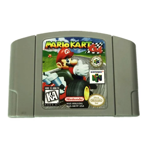 2022 USA Version N64 Mario Video Game Cartridge Console Card English Language for Nintendo 64