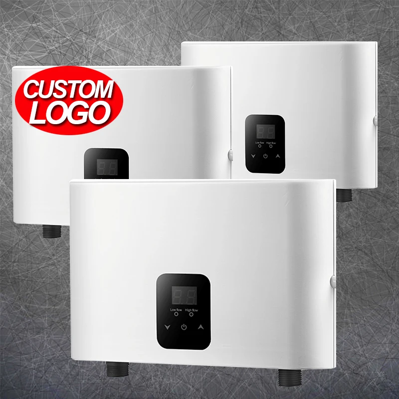 2024 New Design Domestic Wash Basin Abs Plastic Body Tankless Hot Water