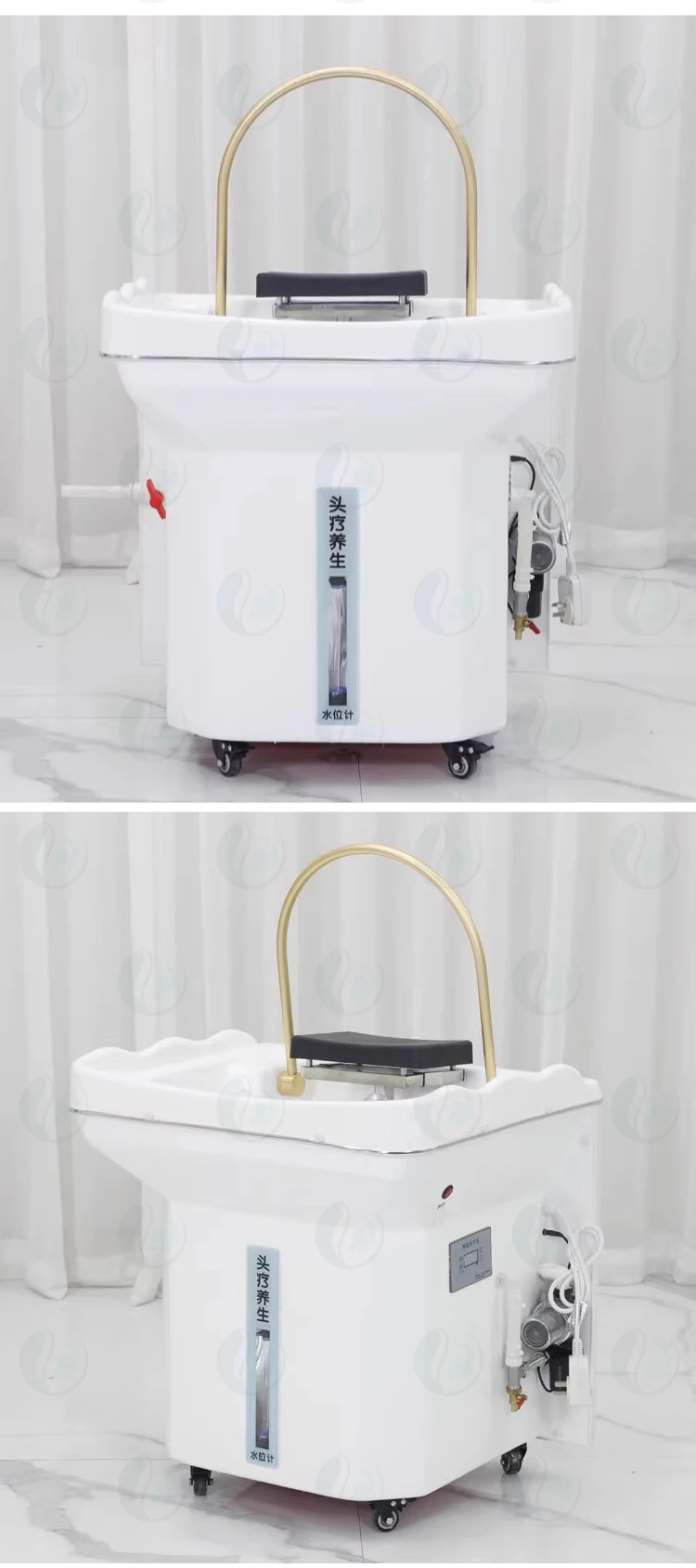 Portable Constant Temperature Water Storage Tank Mobiled Shampoo Bowl