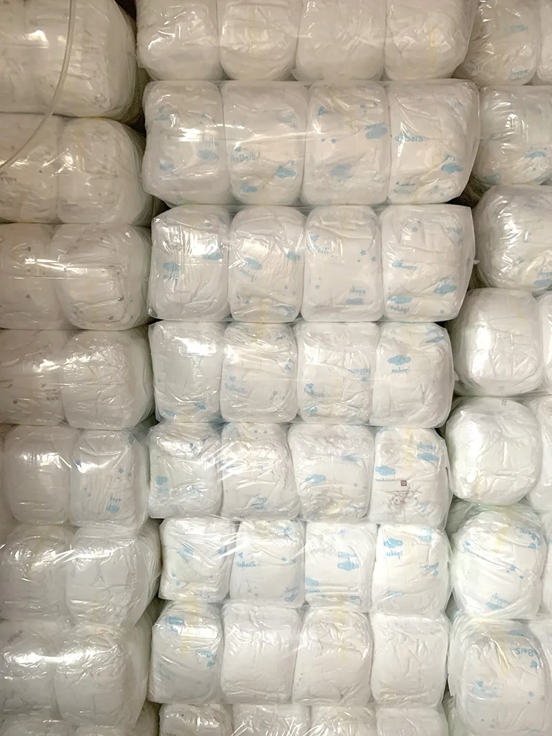 Selling Panty Tipe Aptamill Baby Daipers Pants Diaper in Packs B Grade Babybdiaper in Pallets