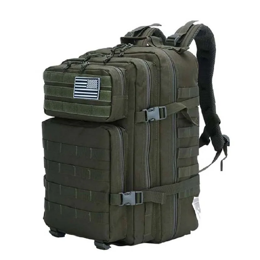 China Factory Customized Outdoor Tactical Backpack Waterproof Trekking Tactical Backpack for Hiking Practical Training Backpacks
