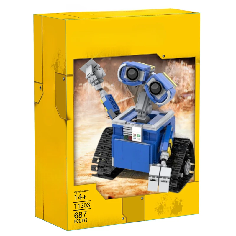 WALLE Robot 16003 39023 83003 180042 T1303 Model Building Blocks
