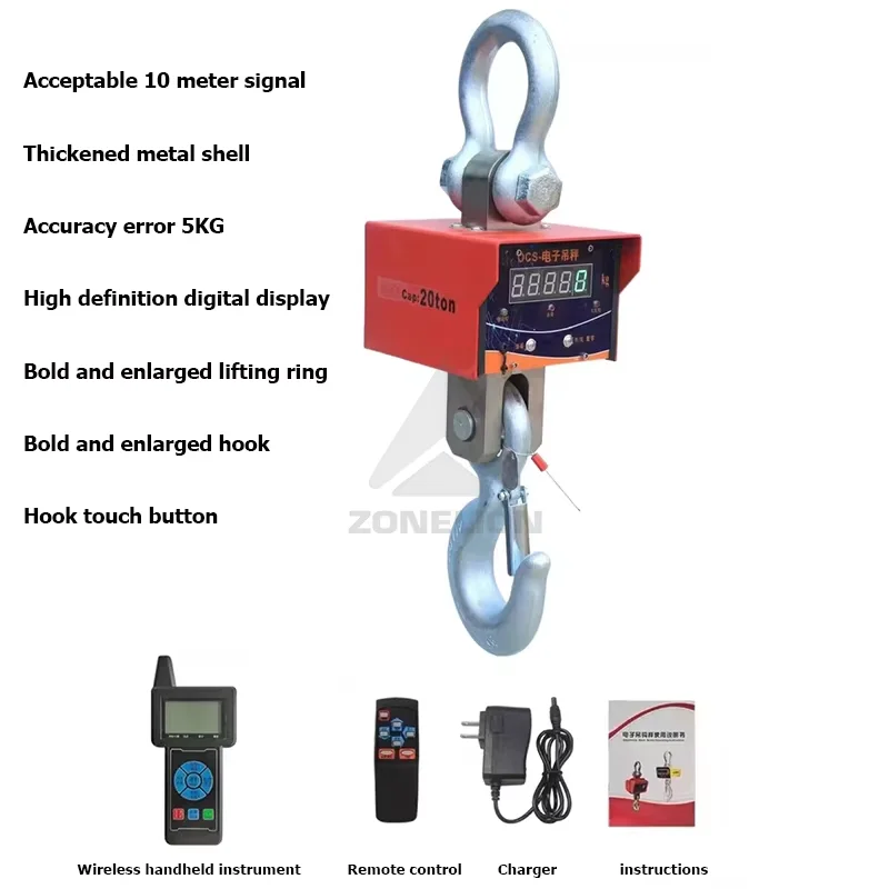 TOYO-INTL высокое качество 500KGS 1000KGS 1Ton 2Ton 3Ton 5Ton цифровые крановые весы