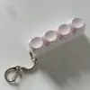 4 teclas rosa claro