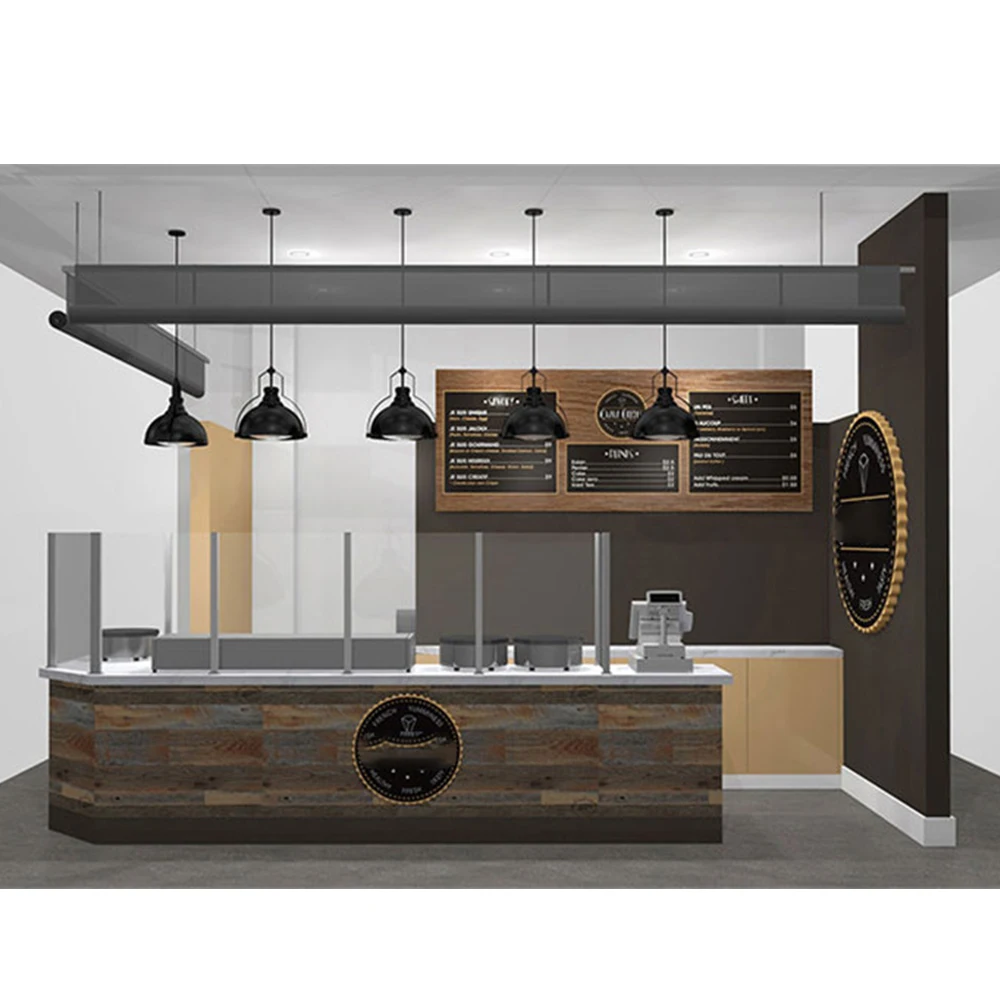 Small Cafe Shop Interior Fancy Design Brilliant Ideas New Exquisite Coffee Shop Wood Stores Fittings Decoration Layout Buy Coffee Shop Decoration Small Cafe Shop Interior Ideas Stores Fittings Product On Alibaba Com