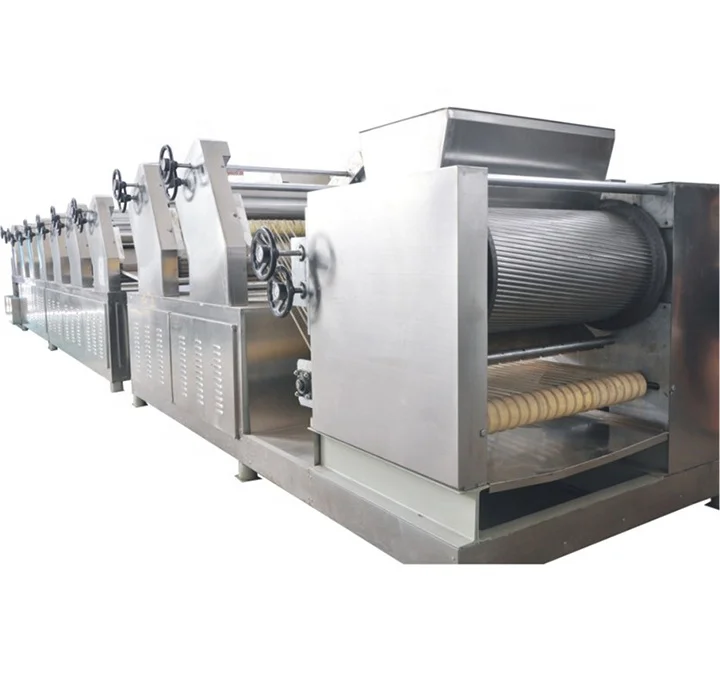 Commercial Egypy Instant Noodle Production Line/Non-fried Indomie Noodle Processing Machine