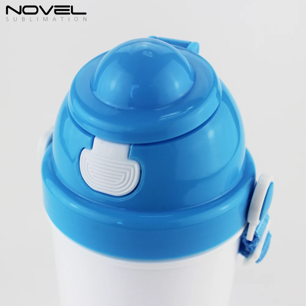 Wholesale 400ml Kids Sublimation Water Bottle with Leak-Proof Straw Lid  Children Sublimation Blanks tumblers for Milk, Juice, Drinks From  m.