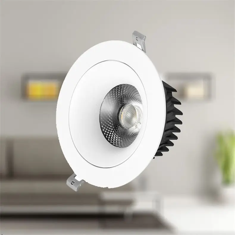 30W Diameter Fire-Rated Downlight Water Green Downlights Dimmable Led Recessed Lighting Retrofit
