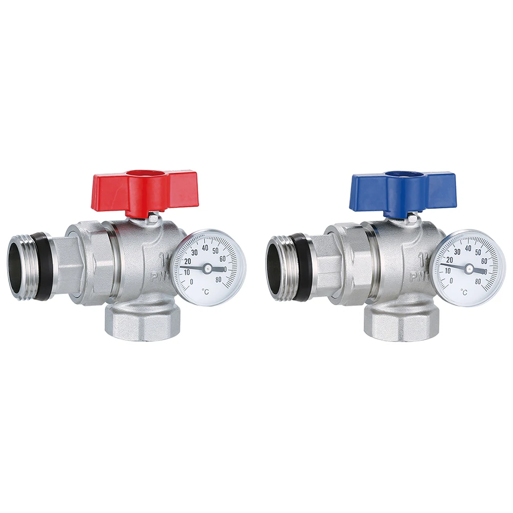 China mini water brass ball valve with nipple timer manufacturer