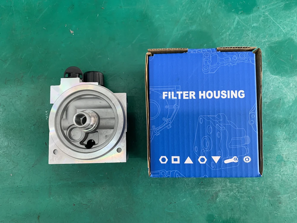 Aluminum Fuel Filter Housing VOE11110702 for Volvo Excavator EC210 Common Rail with 1 Year Warranty