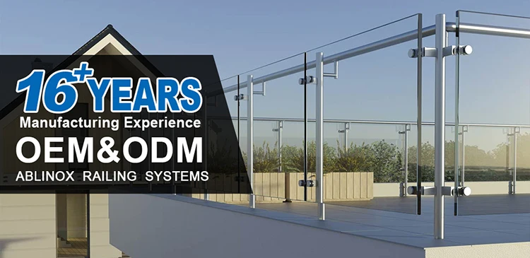 Adjustable Railing Balasts Adjustable Railing Brackets Stainless Steel Glass Balustrade Posts ...