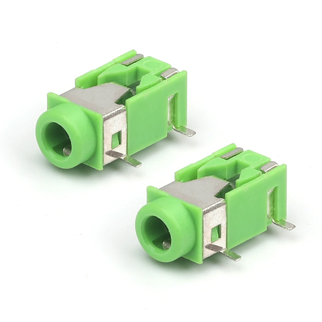 Pj-9311 3.5 Phone Jack 6pin Insert Pin 3.5mm Jack for Micro Usb Power Socket Audio Connector Earphone Jacks