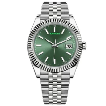 Mint green Mens Wristwatches High Quality Men top luxury Automatic Mechanical Movement 904L Steel Waterproof designer watch