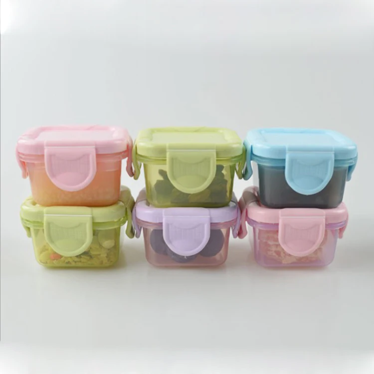 Elacra Baby Food Storage Freezer Containers BPA-Free Airtight