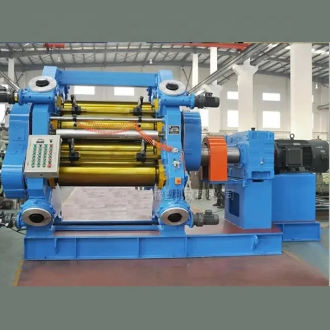 Rubber Product Sheeting Extruder Calender Machine