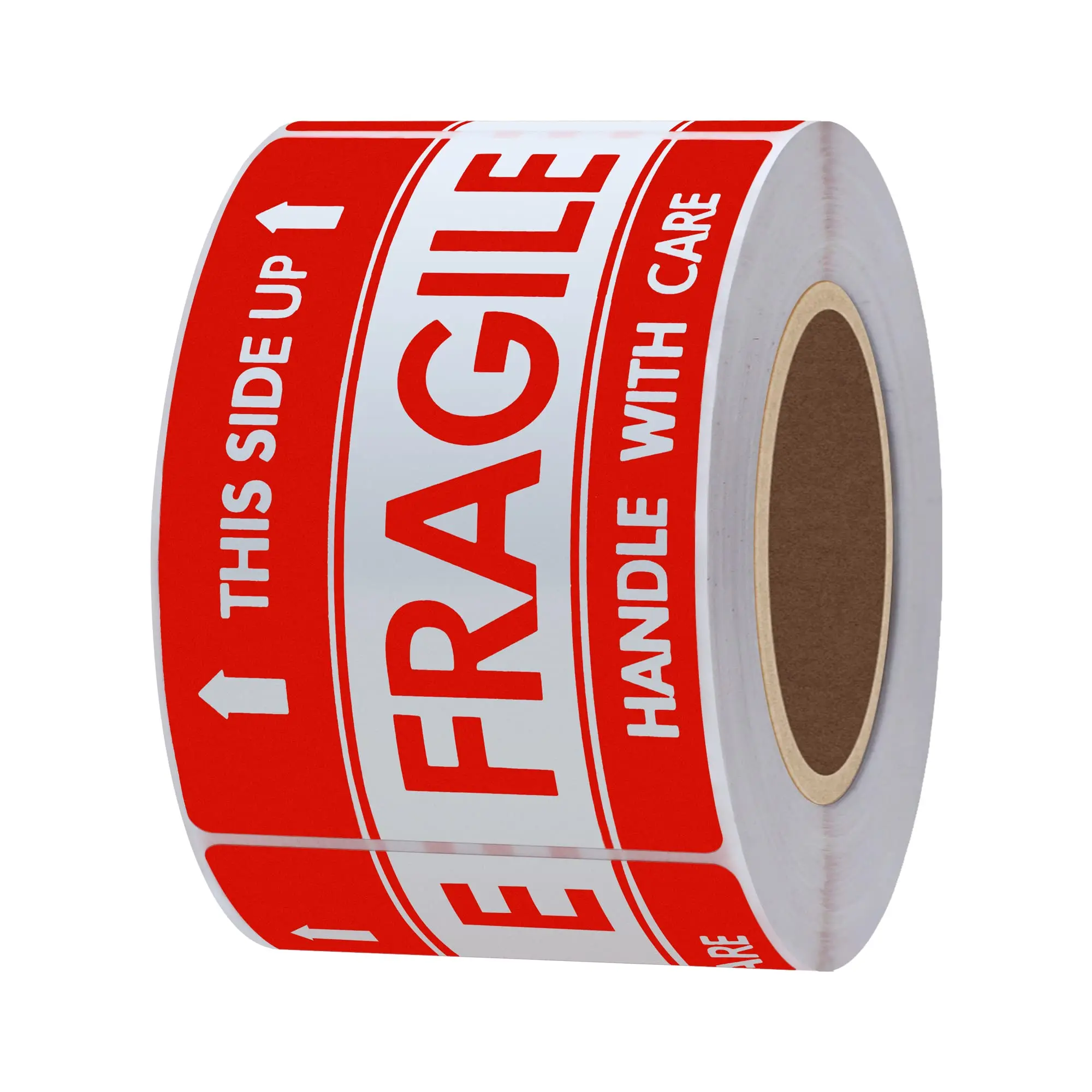 2x3 Fragile Label Sticker Printing 500 Labels/Roll Fragile Handle With Care Warning Sticker For Packing Shipping Fragile Label