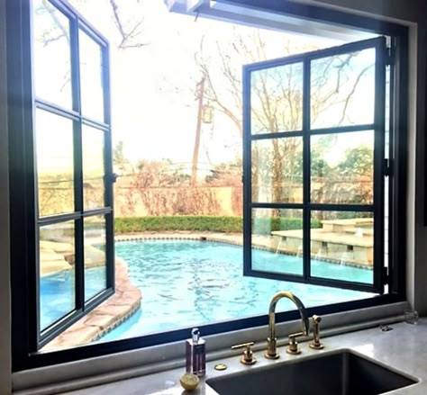 HNFRC Hurricane Proof Impact Window Energy Saving Double Glass Thermal ...