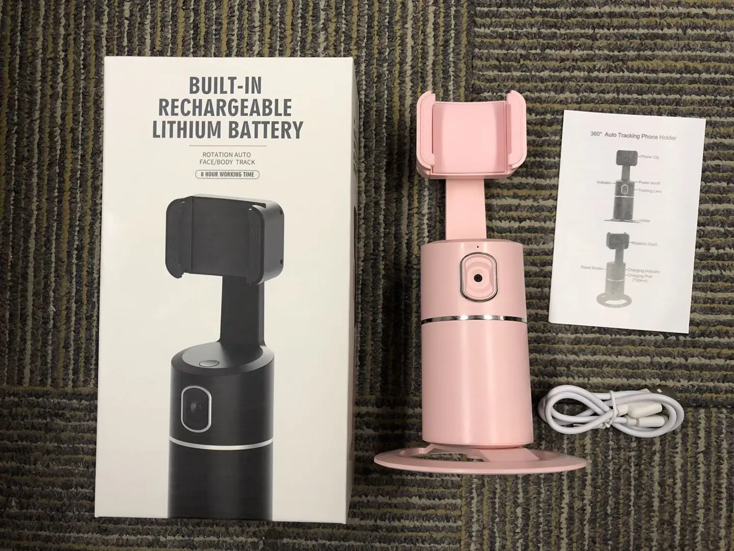 Новое поступление 2022 селфи-палка штатив видеооборудование для прямого эфира вращение на 360 градусов автоматическая камера отслеживания лица и объектов подставка мобильного