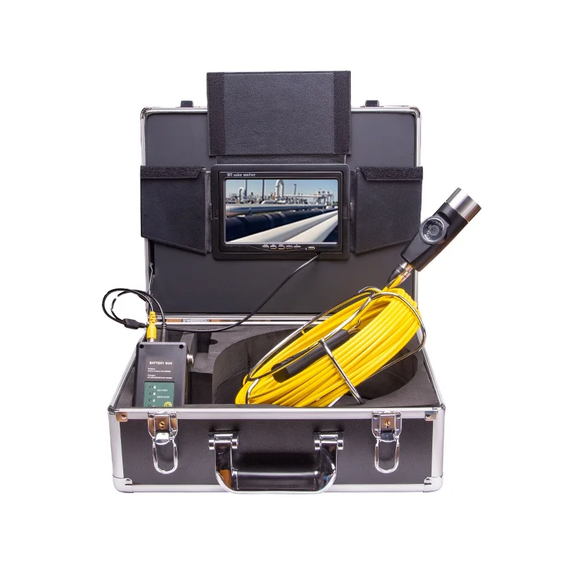 Factory Pipe Inspection Camera Inspection Camera  Pipe Drain Pipe Sewer Pipeline Inspection Camera Video with 12 White Light