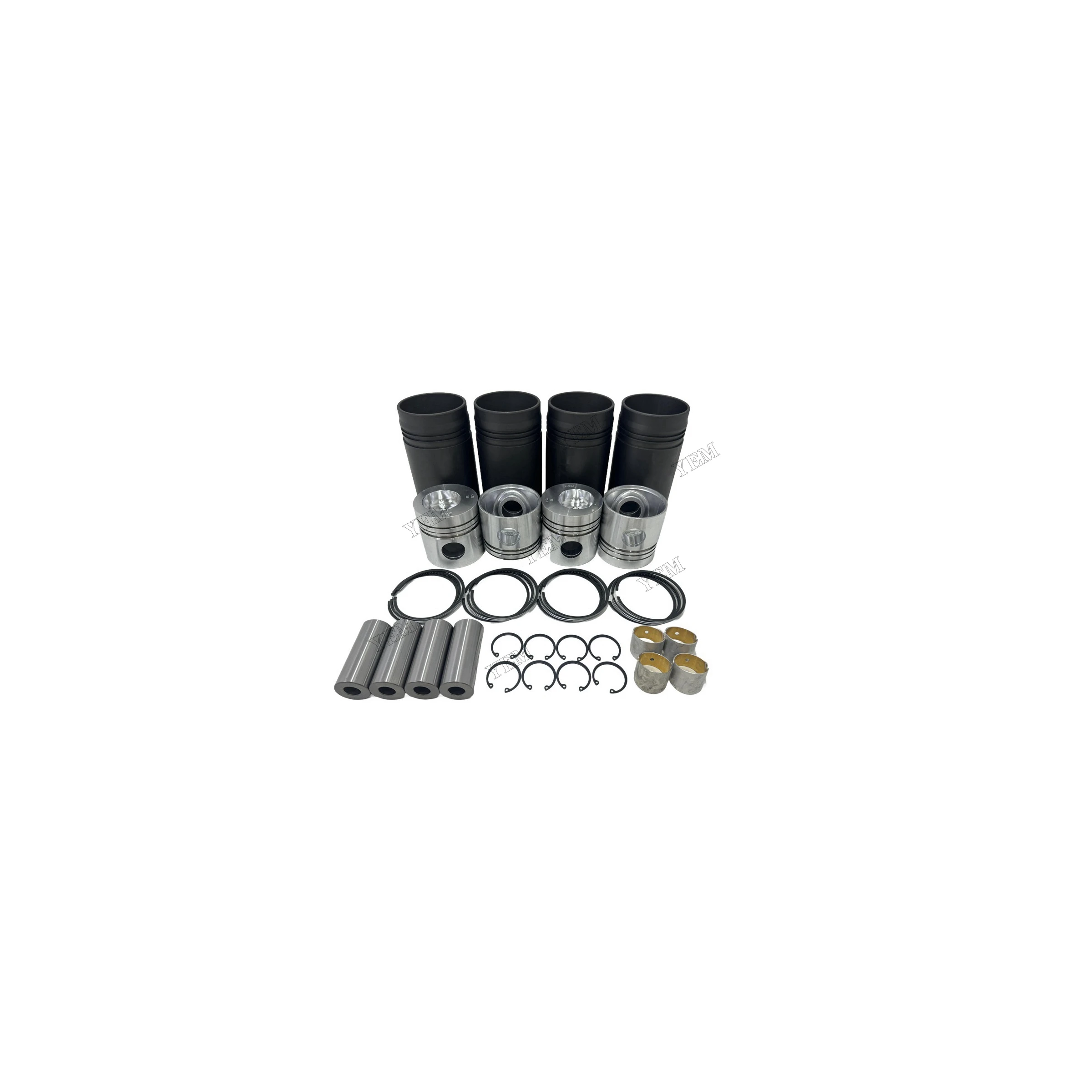 Cylinder Liner Kit Compatible for Komatsu 4D105 Aftermarket Engine Parts