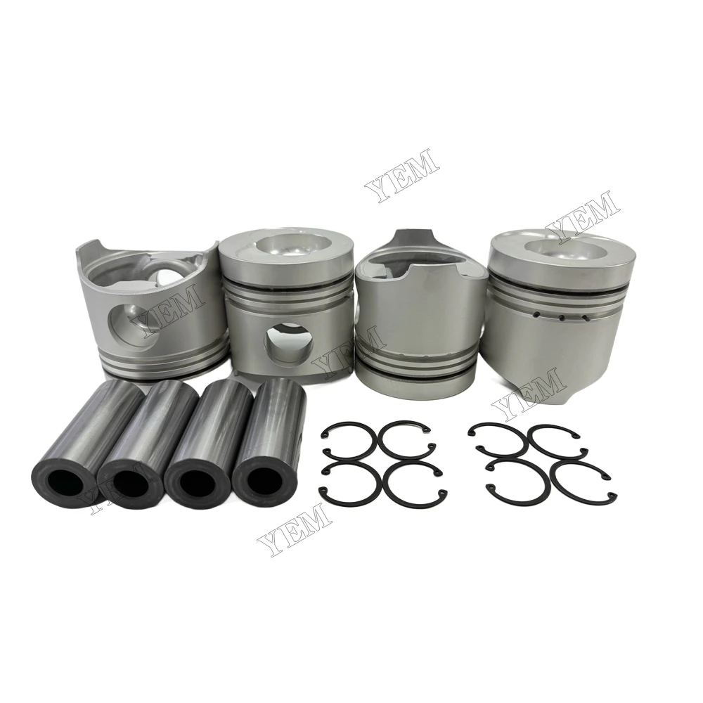 Piston and Pin Clip for Hino W04CT Engine Parts