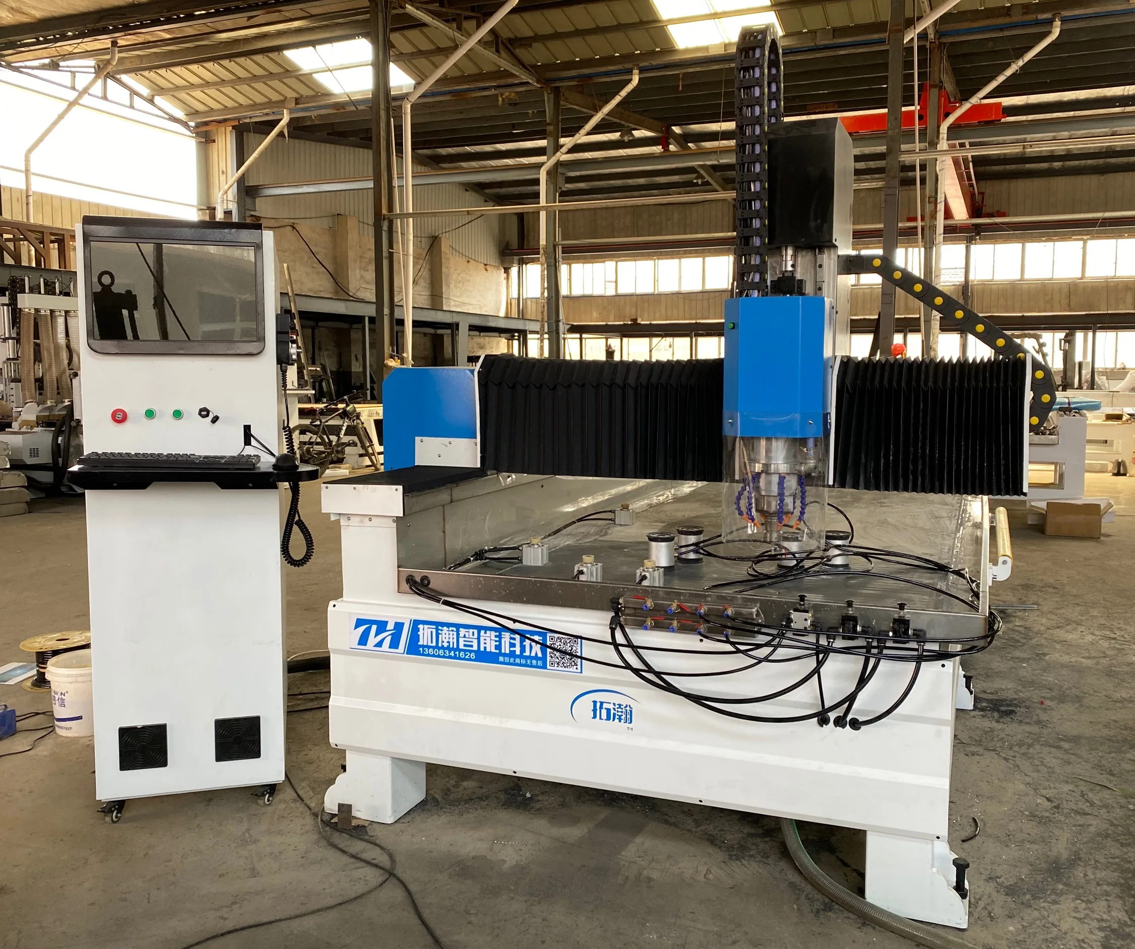 TOHAN CNC Cover Glass Washing Machine Essential Machinery for Glass Blowing Tools with Core Components PLC Engine Motor