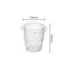 PC53mm - Godet à poudre semi-circulaire