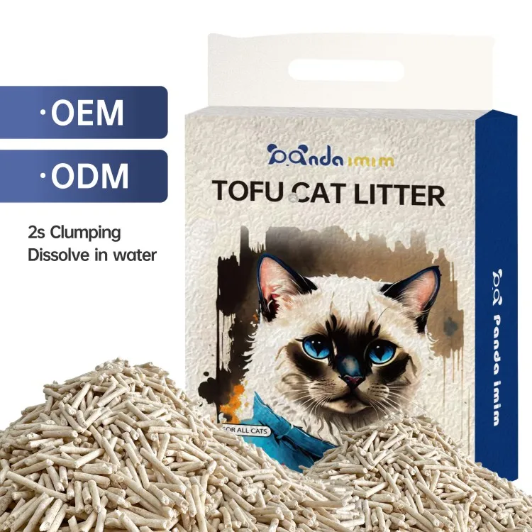 Hot Selling Cat Litter Factory Oem / Odm Dustfree Strong Clumping Ball