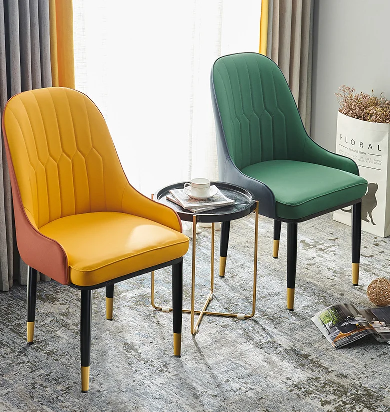 Synthetic Material and Business Trade Conversation Specific Use Leather Chairs