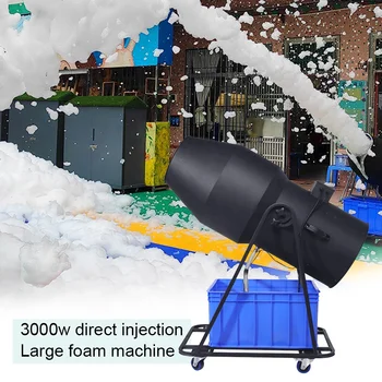 3000W Foam Machine Outdoor Foam Blower Atmosphere Party Swimming Foam Making Machine