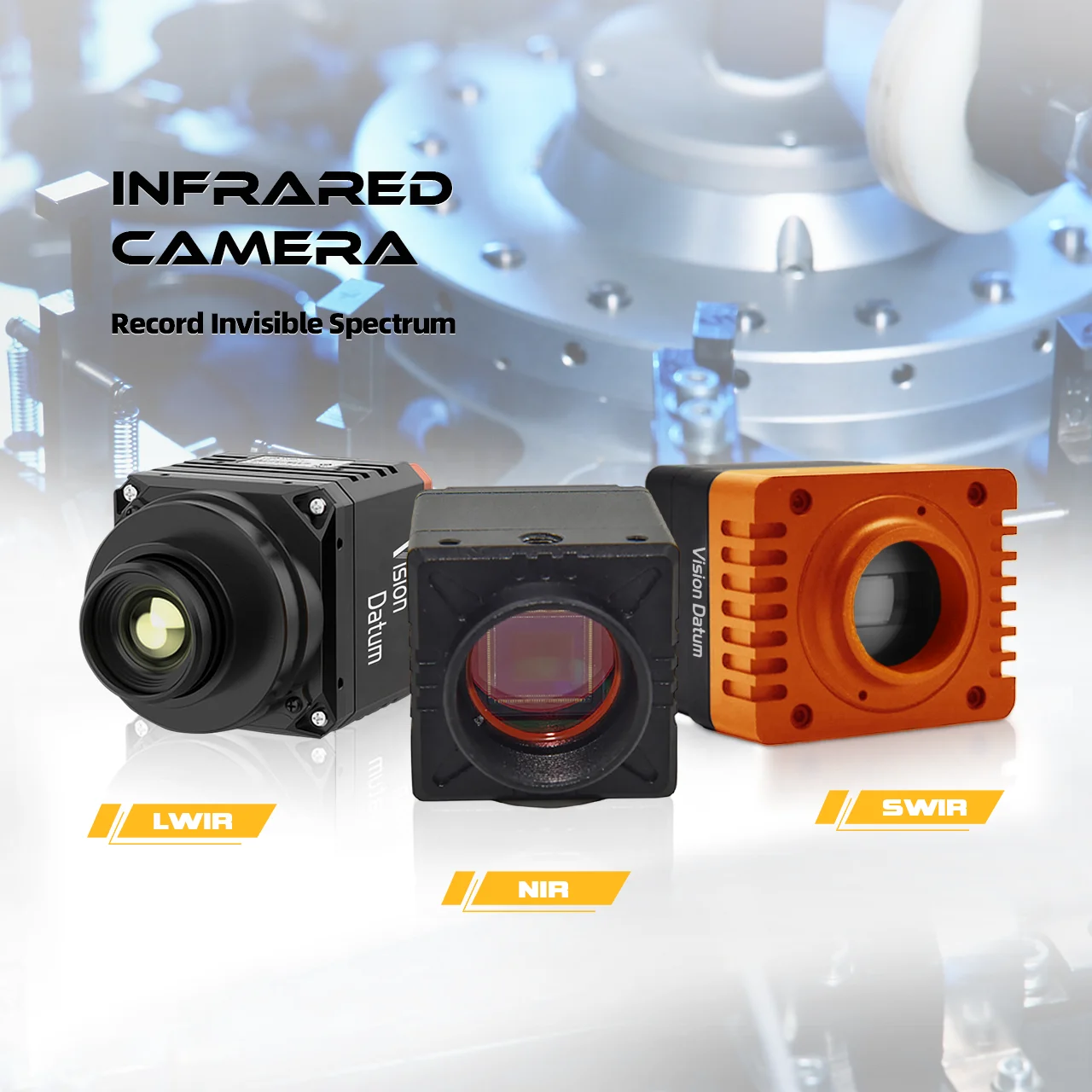 Minne. Camera. C C T. V. 8000 to 14000 Nm 0.3MP 50fps C-Mount LWIR