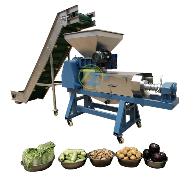High Tech Shredder and Screw Press Machine