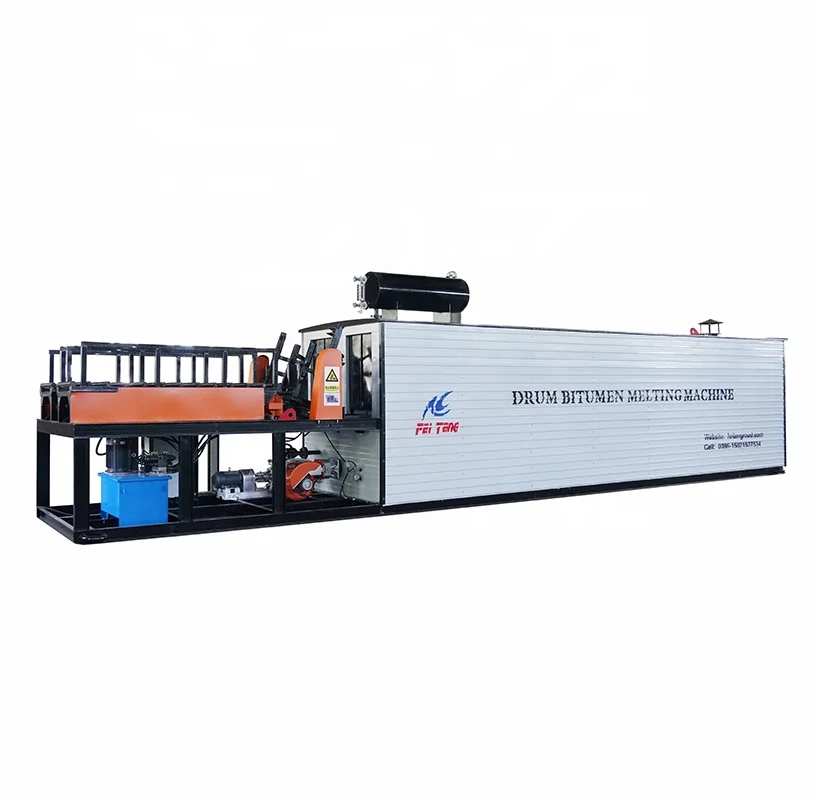 Automatic Bitumen Drum Melting Equipment Bitumen Melting Equipment for Bitumen Manufacturing Plant