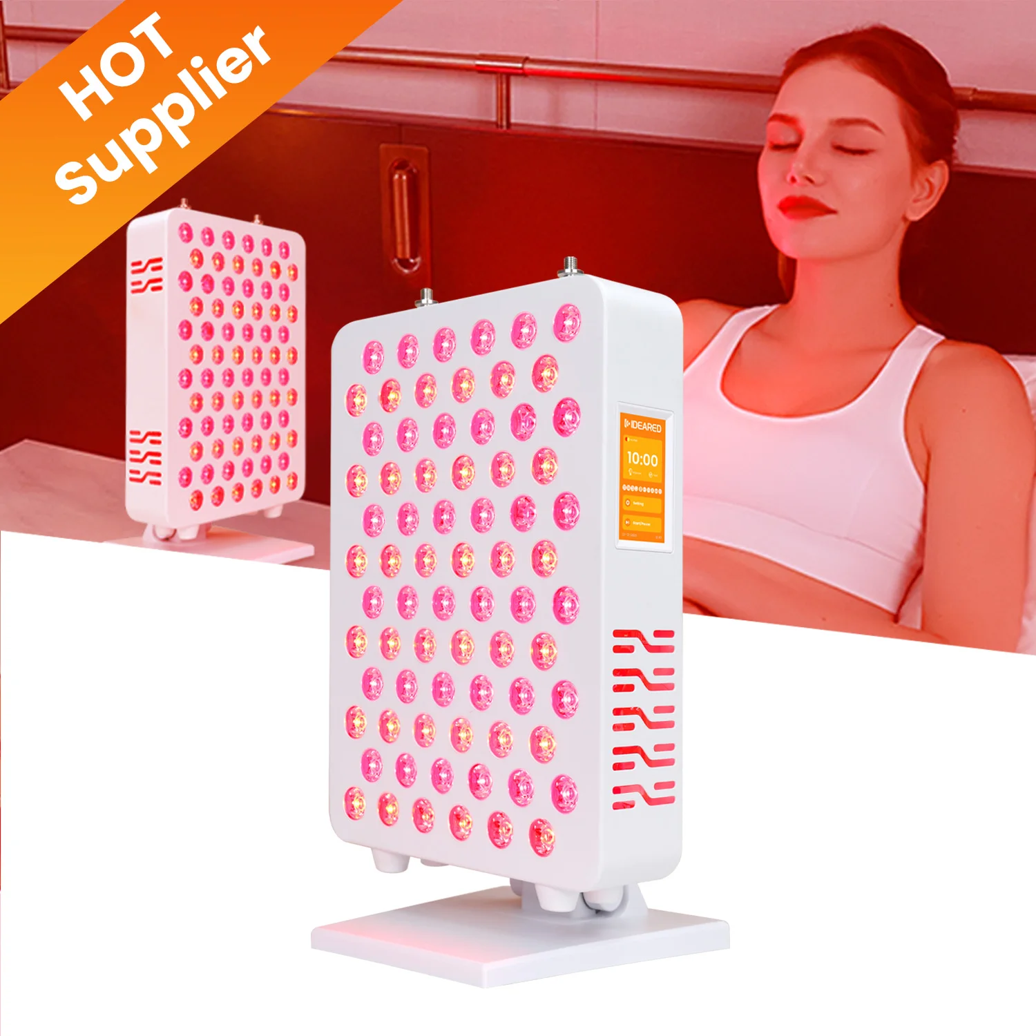 IDEATHERAPY RLPRO100 8 Spectrums 630 650 660 670 810 830 850 1060nm Red Light Therapy Red Light Therapy Panel Red Light Panel