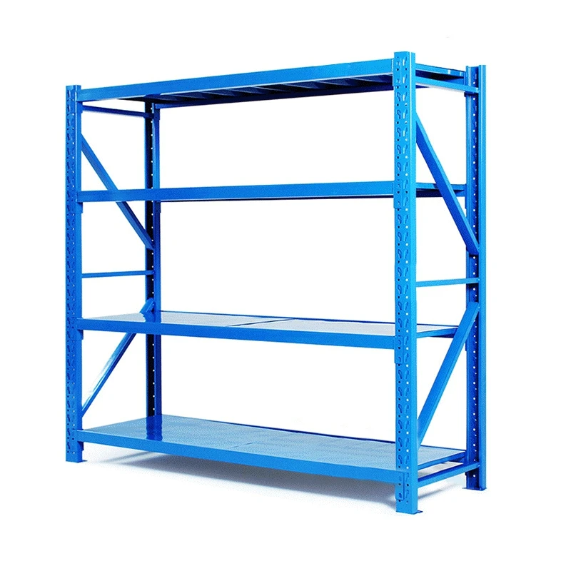 Adjustable Stainless Steel Boltless Rack Shelf Medium Duty Metal Warehouse Storage for Boltless Racking