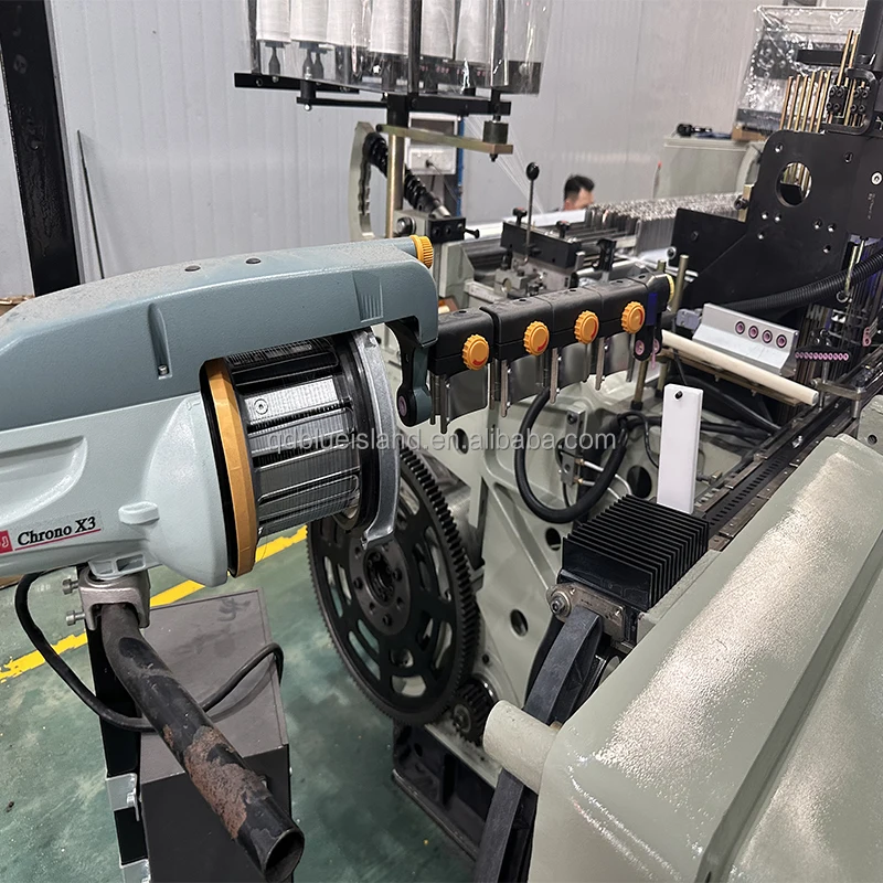 Twill Heavy Fabric Weaving Machine  High Speed Rapier Loom with Cam or Dobby Shedding