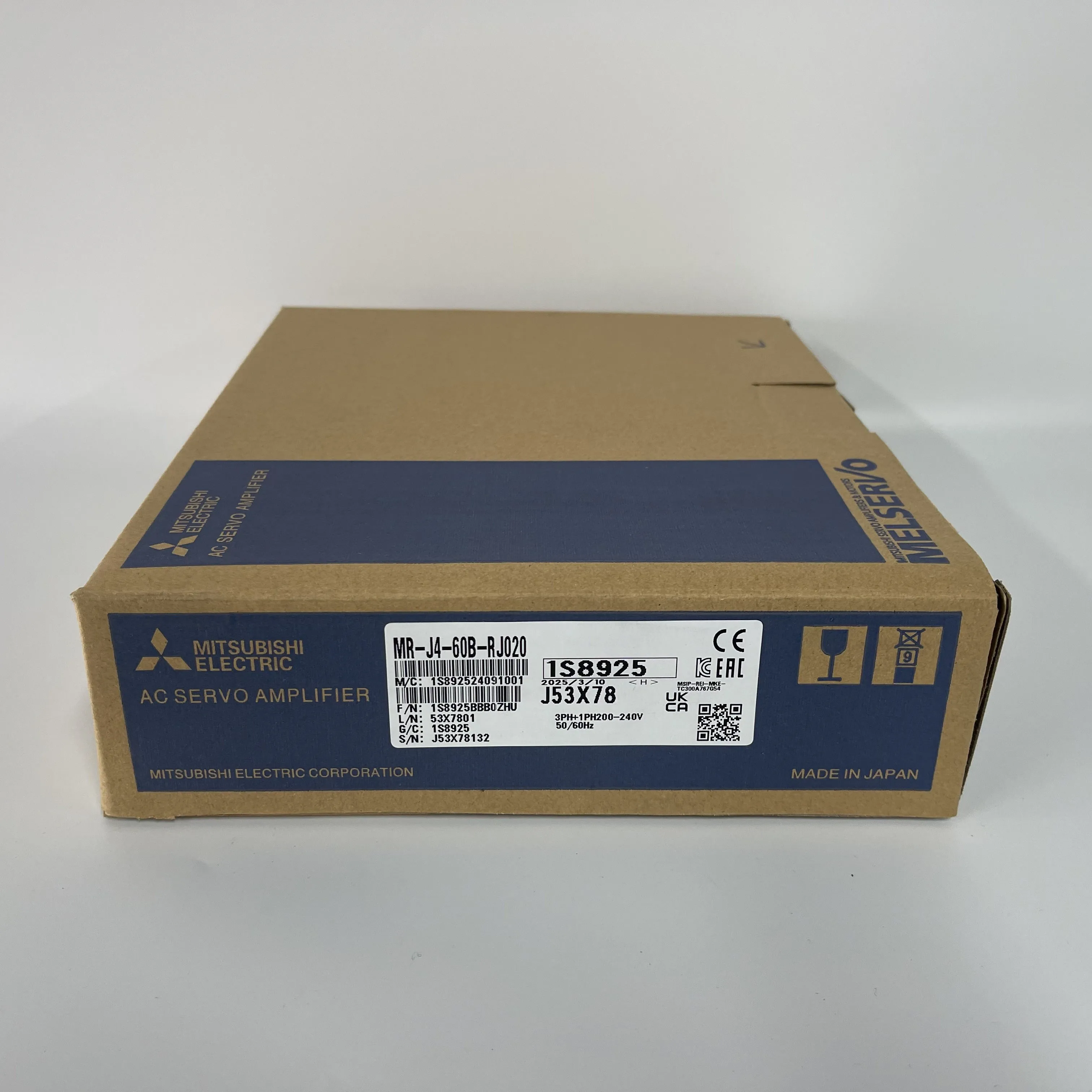 Mitsubishi AC Servo Amplifier MR-J4-60B-RJ020
