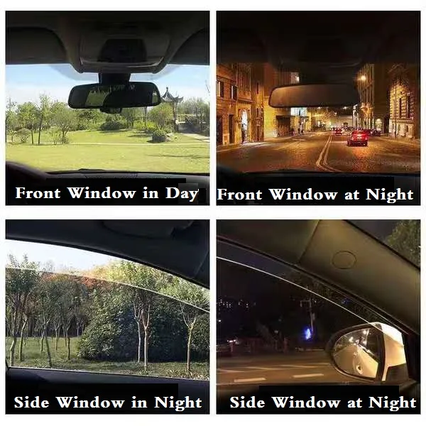 Тонировочная пленка для стекол автомобиля CS35, пленка среднего и черного цвета для защиты от солнца, с защитой от царапин, 35% VLT, двухслойная, рулон