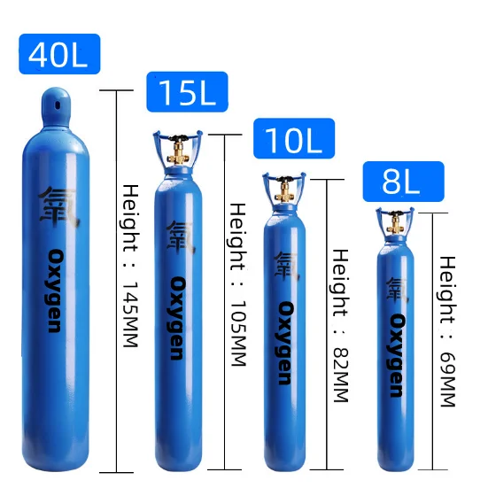 Iso 9809-1 200bar 300bar Seamless Steel Industrial Gas Cylinder - Buy ...