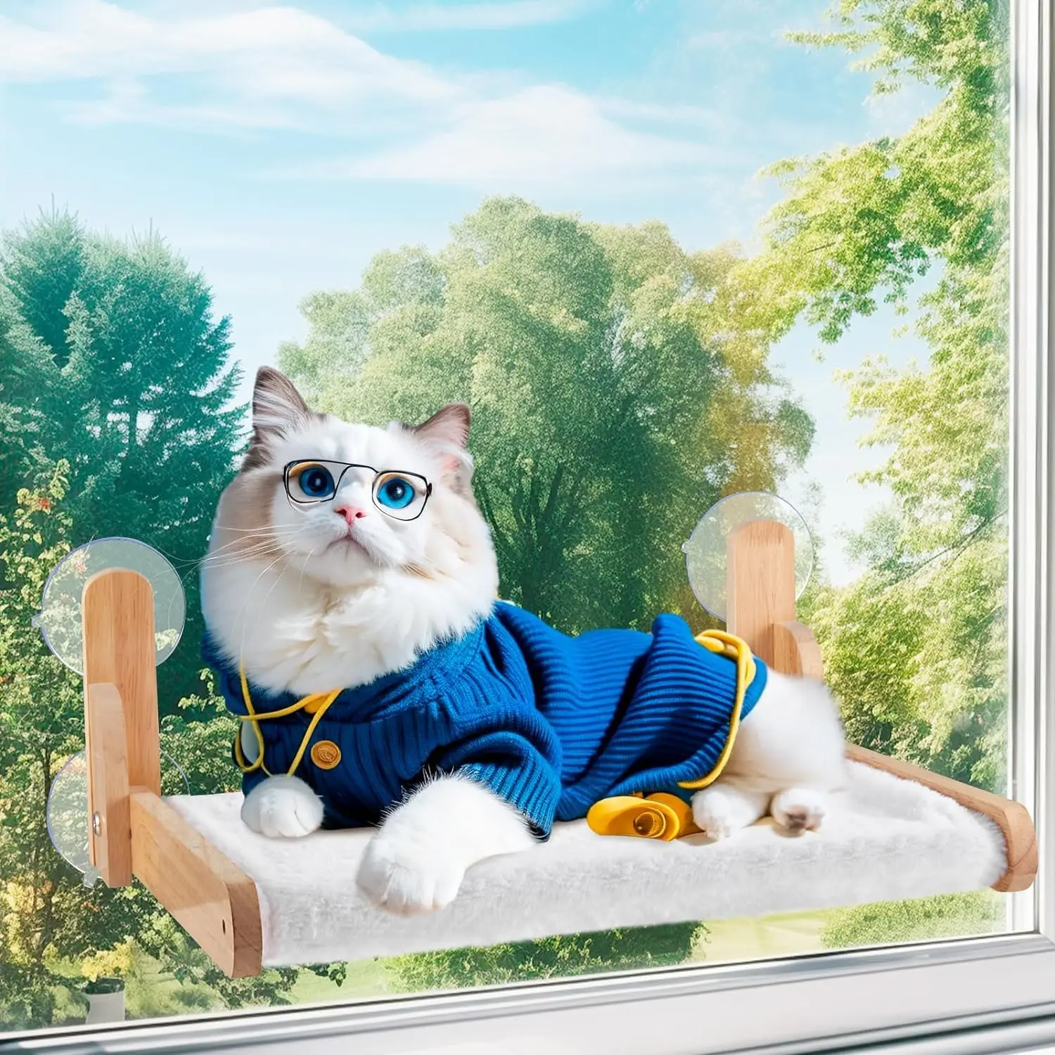 Eco-Friendly Wooden Cat Furniture