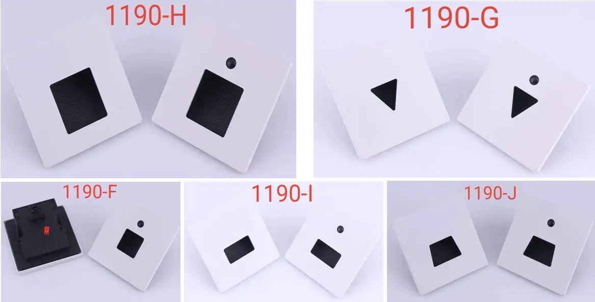 Square round long bar 3W Anchor light LED stair corner light embedded household aisle stair step light