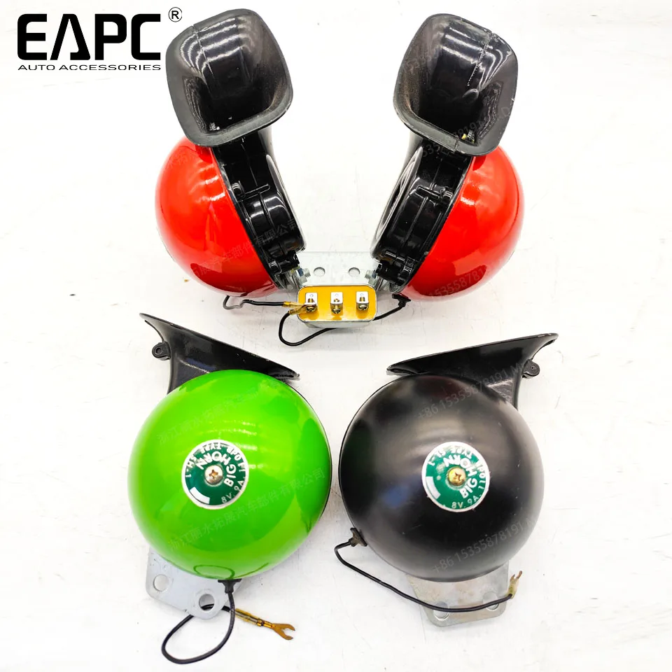 超激レア★帯付き★CD★CANTA ★Green Horn EAPC TZ-125 Series 12V Electric Car Horn - Super Loud Klaxon
