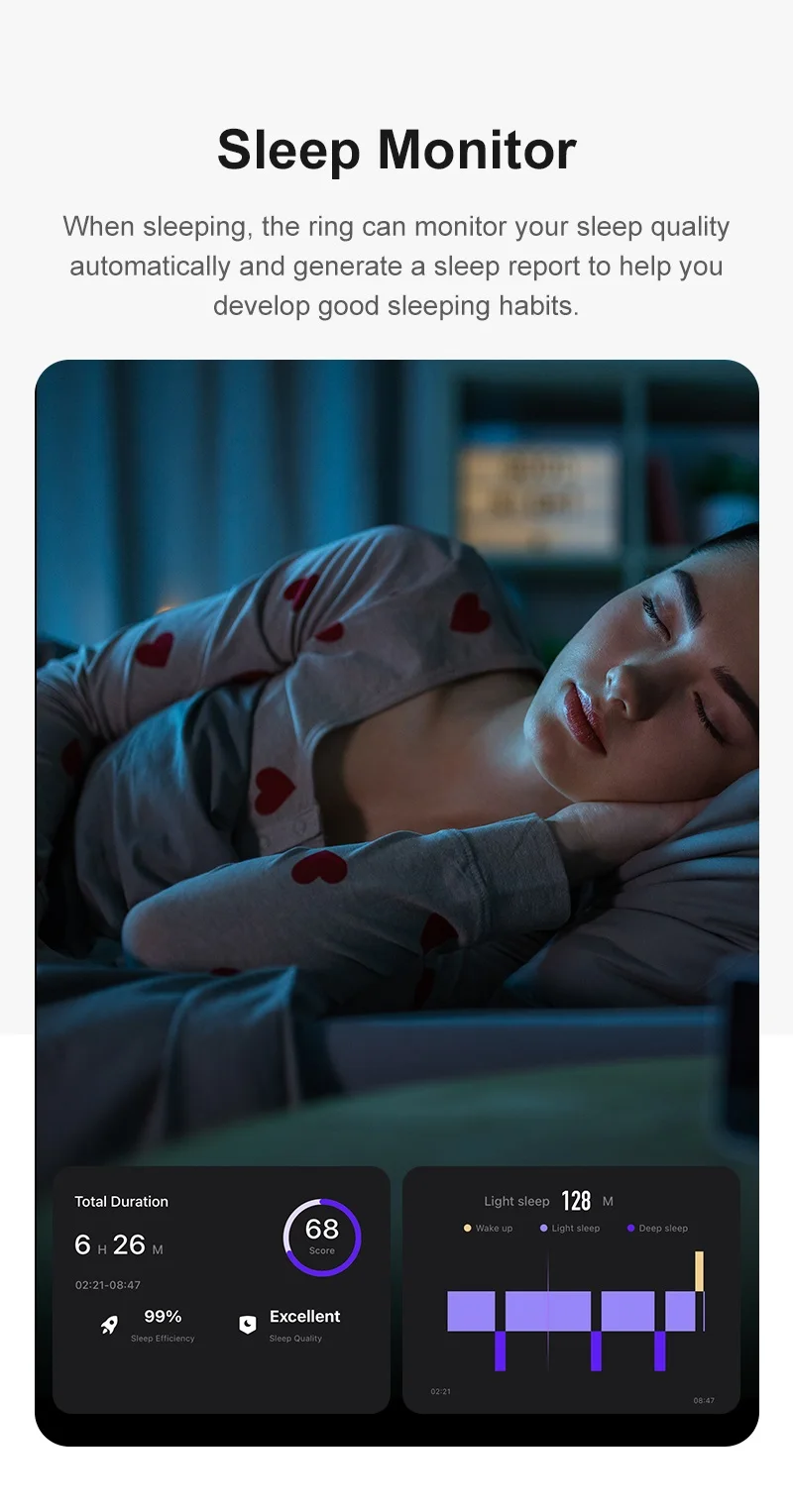 New Fashion R09 Smart Ring 5ATM Remote Control Ring Heart Rate Blood Oxygen Stress Thermometer Sleep Health Monitor Step Distance Calories (10).JPG